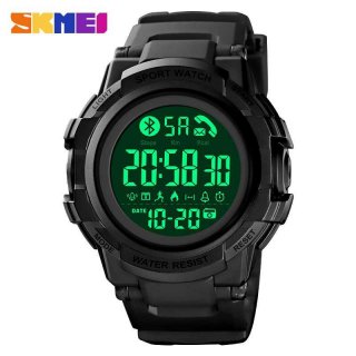 Jam Tangan Pria SKMEI Digital Smart Watch Bluetooth Original DG1501