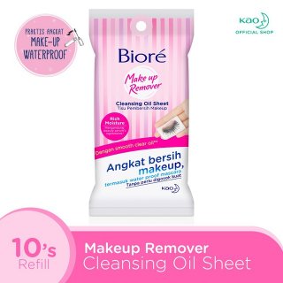 Biore Makeup Remover Cleansing Oil Sheet