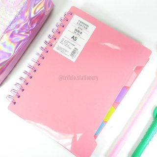 15. Notebook Spiral A5 Isi 4 Warna, Bisa Dipakai Mencatat Aneka Hal