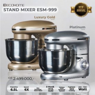 22. Ecohome Stand Mixer ESM-999, Premium Quality dan Original