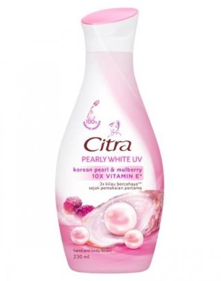 Citra Pearly White UV Korean Pearls Mulberry Body Lotion