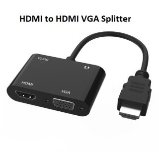 HDMI to VGA HDMI Konverter VGA HDMI Splitter Multiview
