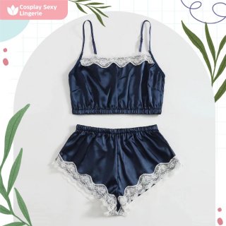 Lingerie Ruffle Sexy Two Piece