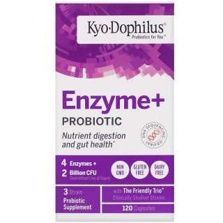 Kyolic Dophilus With Enzymes + Probiotic