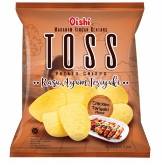 6. Oishi Toss Potato Chips, Menggunakan Bahan Premium