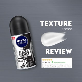 Nivea Black & White Invisible Clear Deodorant Roll On
