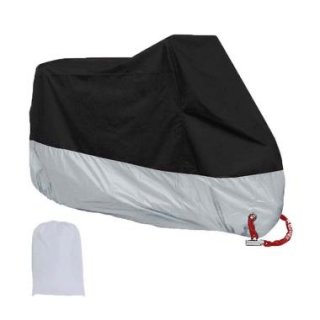 Motorcycle Cover with Anti-theft Lock Hole