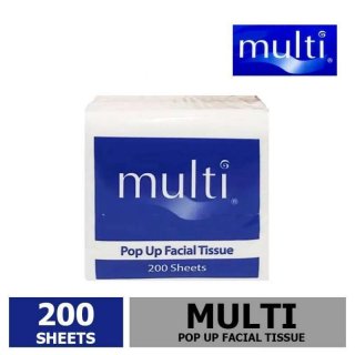 Tisu Multi Pop Up Facial Tissue 200 Sheets