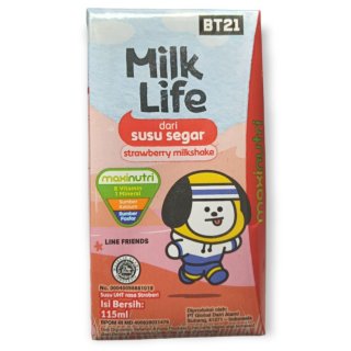 Milk Life UHT 115 Ml – Strawberry