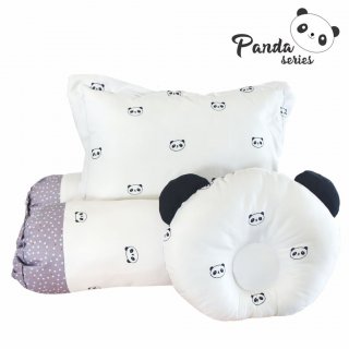23. Omiland Bantal Guling Set Peang Series Panda OWB1142