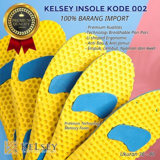 Kelsey Insole Alas Kaki 002 Yellow