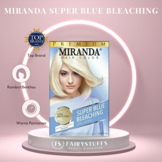 Miranda Hair Color Pastel Super Blue Bleaching Series Cat Rambut