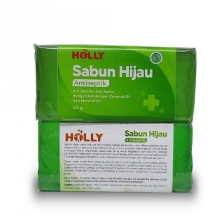 5. Holly Sabun Hijau Box Antiseptik Anti Bakteri & Jamur