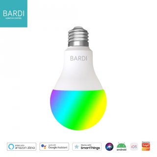 3. BARDI Smart LIGHT BULB RGBWW 12W Wifi Wireless IoT, Lampu Tidur Kekinian