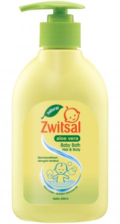 Zwitsal Natural Baby Shampoo Aloe Vera, Kemiri & Seledri