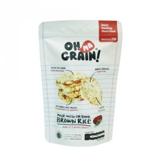 9. Oh Ma Grain! Popped Rice Crackers Roast Beef yang Kaya Serat