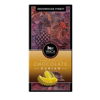 12. WoCA Coklat Durian Premium Chocolate, Cocok Bagi Pecinta Durian