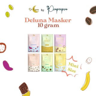 Masker Natural Deluna by Poupeepou 10gr