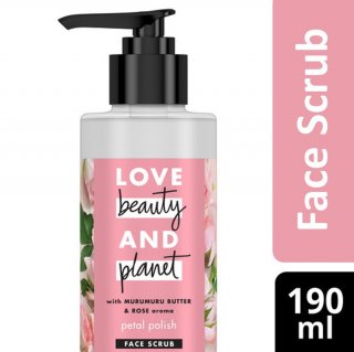 Unilever Love Beauty & Planet Murumuru Butter & Rose Face Scrub