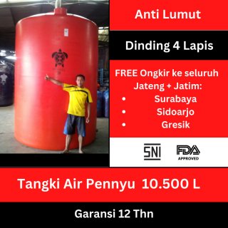 Tangki Tandon Toren Air Penyu 10000 liter