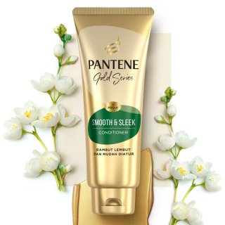 Pantene Shampoo Gold Series Smooth and Sleek 450 ml