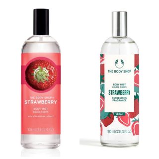 24. The Body Shop Strawberry Body Mist, Manis dan Menyegarkan