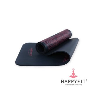 HAPPYFIT - Yoga Mat Motif NBR 10mm