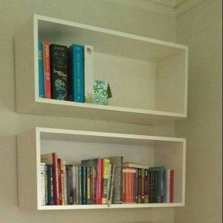 Floating Bookshelves