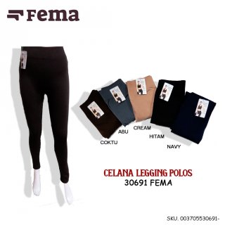 FEMA Official Shop Ecer 1 pcs Celana Leging Polos 30691