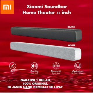 3. Xiaomi Soundbar Home Theater 33 inch - MDZ-27-DA, Suara Menggelegar Memuaskan