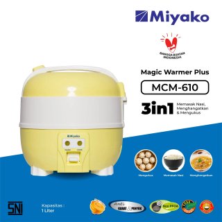 MIYAKO MCM-610 Rice Cooker 3in1 Magic Warmer Plus
