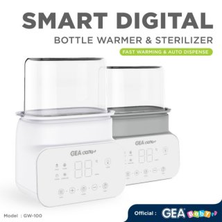 16. Gea Baby Smart Digital Bottle Warmer & Sterilizer GW 100, Menghangatkan dan Mesterilisasi 