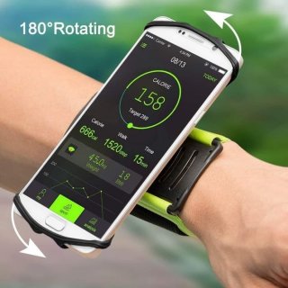 VUP Cell Phone Holder Wristband Rotatable