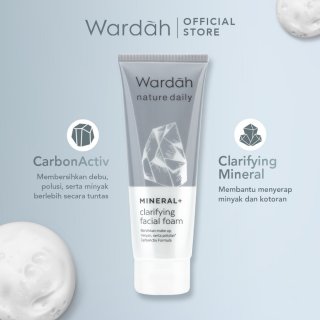 Wardah Daily Mineral + Clarifying Facial Foam