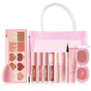 11. PINKFLASH OhMyColor Makeup Beauty Set yang Komplit untuk Tampilan Make-up yang Lebih Segar 