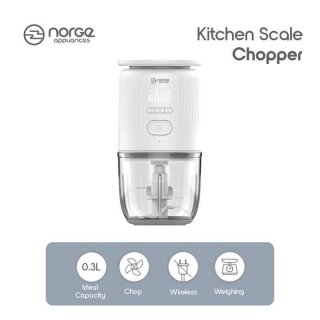 Norge Kitchen Scale Food Chopper Wireless