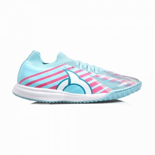 Ortuseight Sepatu Futsal Catalyst Glitch In Aqua Pink White