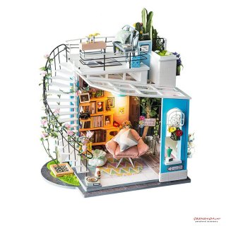 21. Robotime - Rolife DIY Miniature Houses - Dora's Loft - DG12