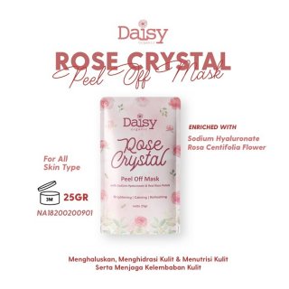 Daisy Organic Rose Crystal Peel Off Mask 25gr