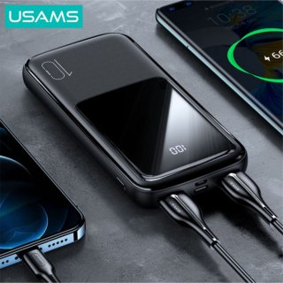 USAMS PB58 Powerbank 10000mAh Broad LED Display Dual Input 2A