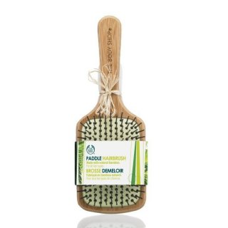 The Body Shop Brush Hair Paddle Large Bamboo