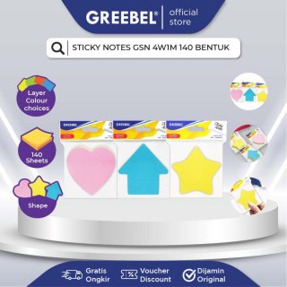 Greebel Sticky Notes GSN 4W1M