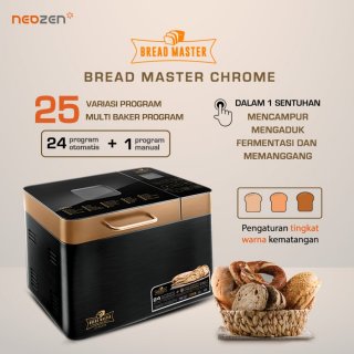 21. Bread Master Chrome, Mesin Bikin Roti dan Kue Otomatis