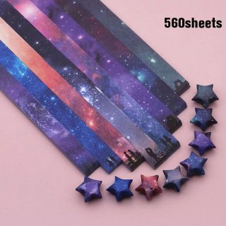 Kertas Origami Bintang 27colors Origami Star Paper