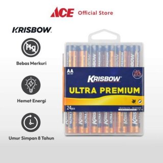 Ace - Krisbow Baterai Ultra Alkaline Aa