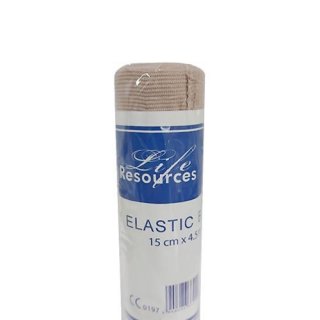 Life Resources Elastic Bandage 15cm x 4.5m