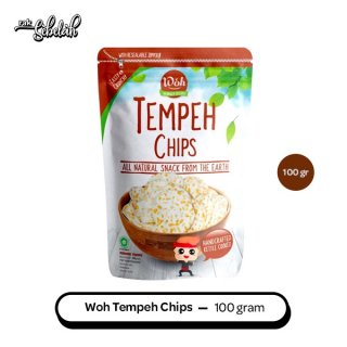 Woh Tempeh Chips Keripik Tempe Premium