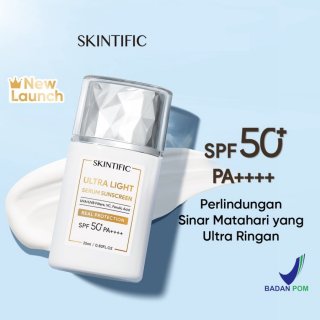 SKINTIFIC Sunscreen Ultra Light Serum SPF50 PA++++ 