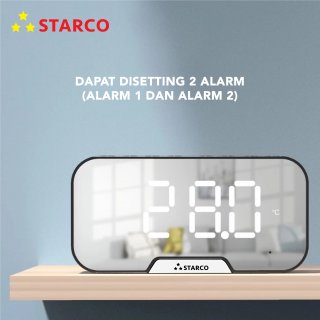 Starco Speaker Bluetooth Digital Alarm