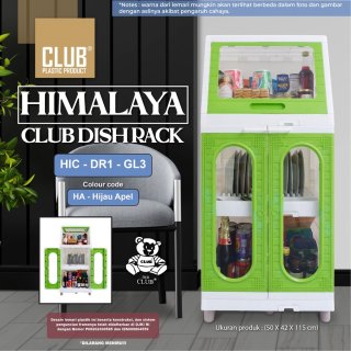 Himalaya Club Dish Rack - Lemari Piring Rak Dapur